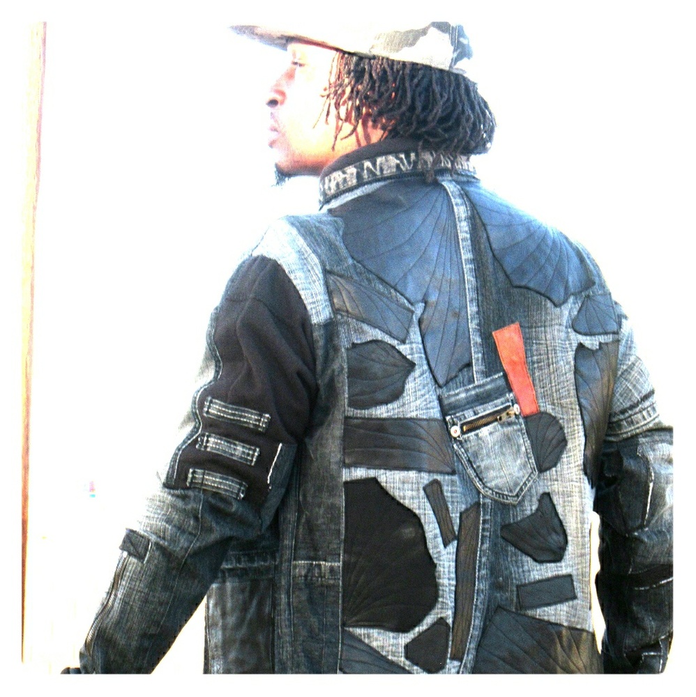 Denim Upcycled Jacket / SOLD